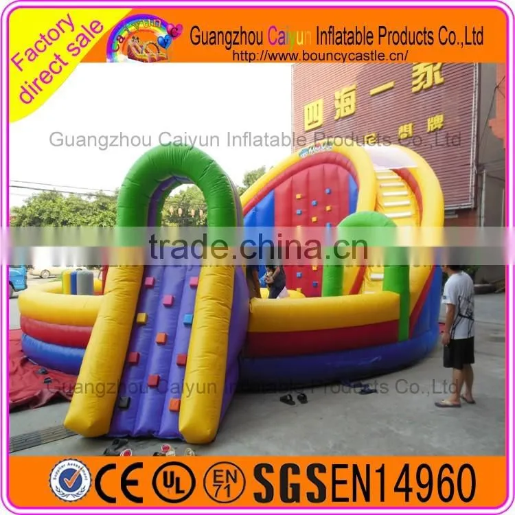 Outdoor Giant commercial used inflatable obstacle course