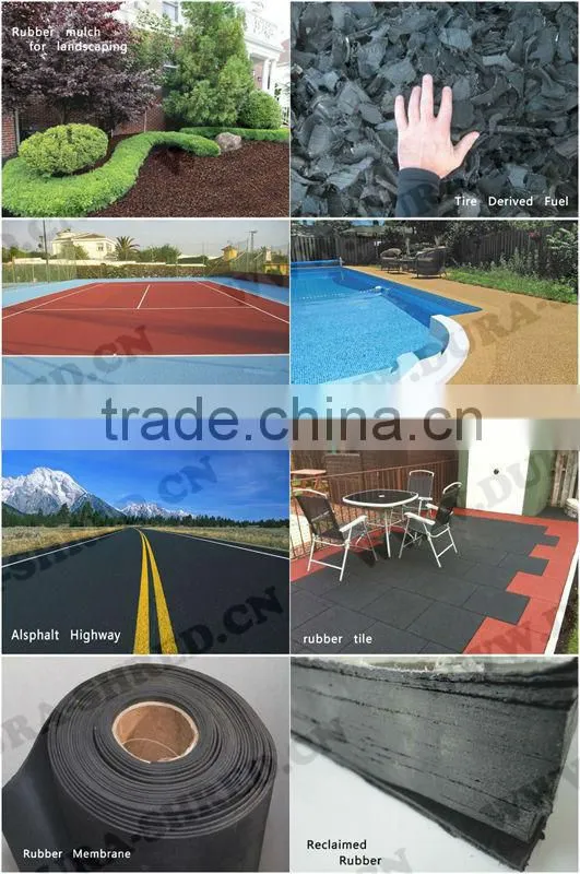 Hot sale used tire/tyre shredder for sale