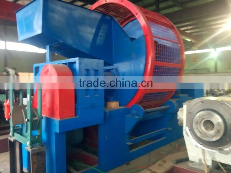 Waste Tire Shredder Machine Used Tire shredding machine with hard-alloy knife