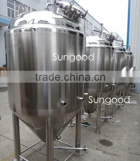 Stainless Steel Jacket Beer Fermentation Tank/Jacket Fermenter/Jacket Fermentation Tank