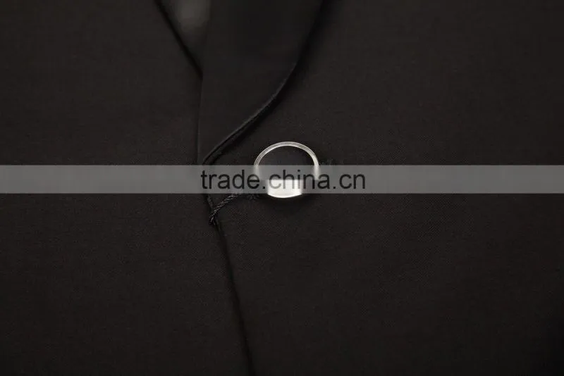 High Quality garments factory in china oem service Slim Fit gem black Evening Wedding Formal Party suits tuxedo mens