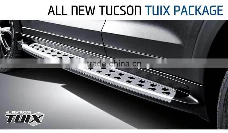 TUIX Package Side Running Board Steps for 2015-2016 All New Tucson (no.8196)