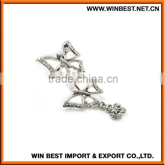 High quality fashion rhinestone brooch, brooch bouquet, jewelry brooch