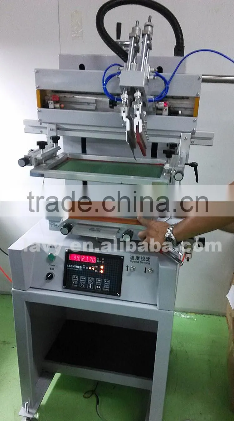 portable metal plate screen printing machine