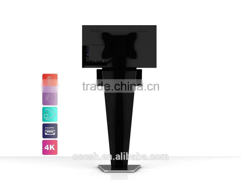 42 Inches Remote Control Advertising Display Kiosk Stand 4K DIgital Signage