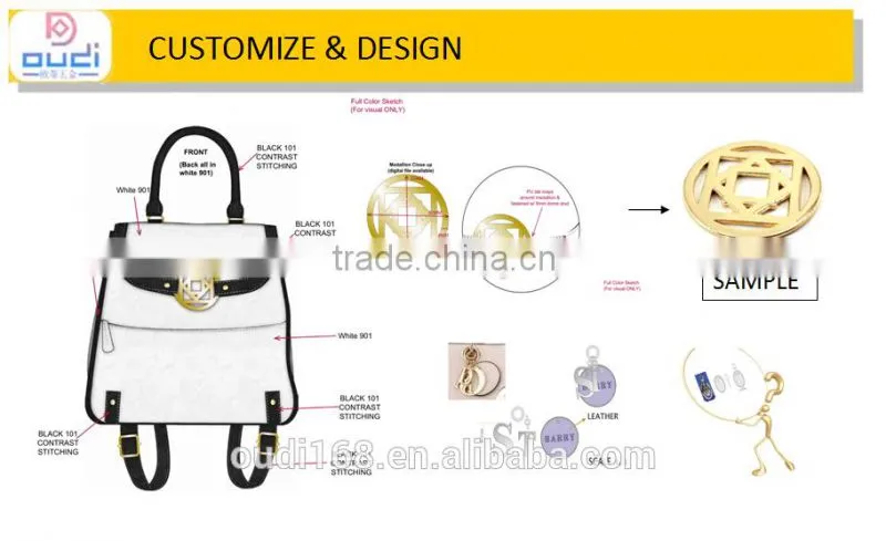 high quality 18*4mm light gold magnetic buttons for clothing bags
