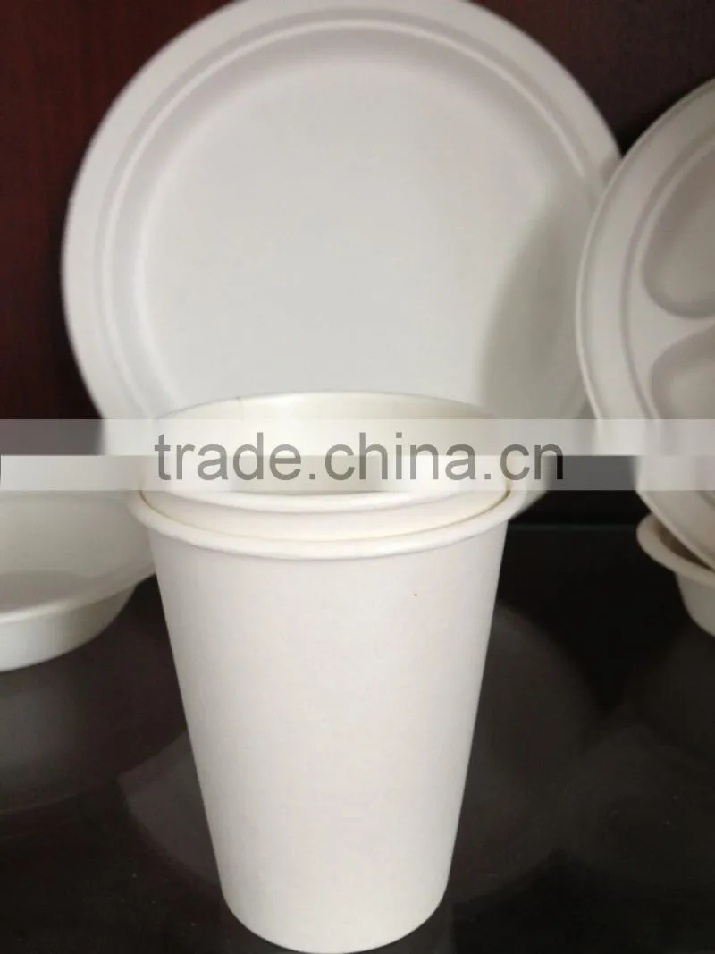 12oz PLA-lined hot coffee paper cups PLA cups