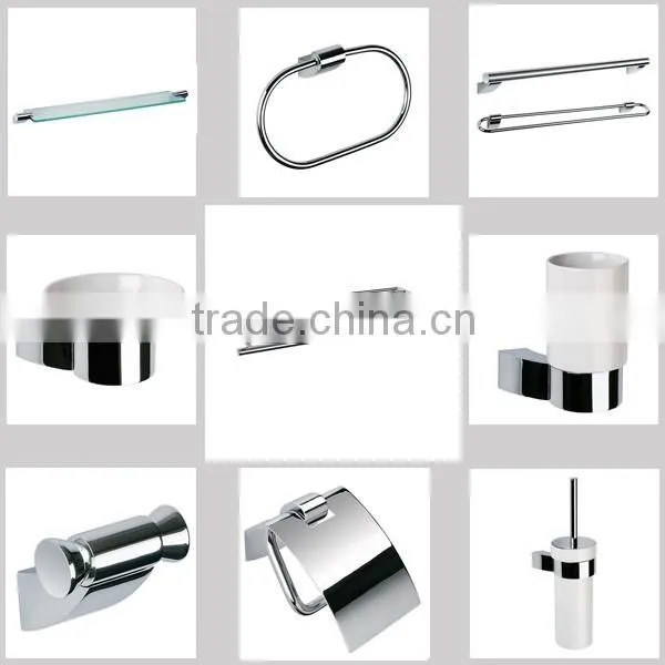 Professional Wholesale Modern Wall Mounted Bathroom hardware Accessories Sets for home bathroom 6D23