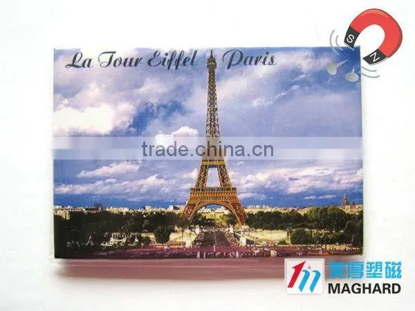 Promotion gift Fridge Magnet/Tourist souvenir magnet France Paris La Tour Eiffel