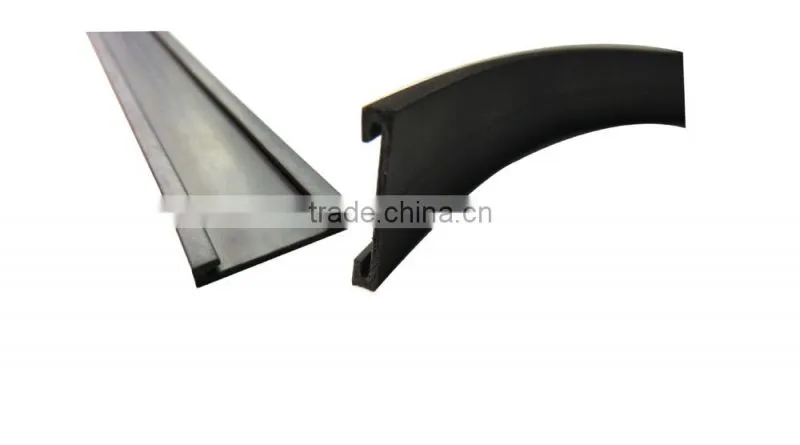 C profile isotropic flexible extruded laminated magnetic rubber foil /strips