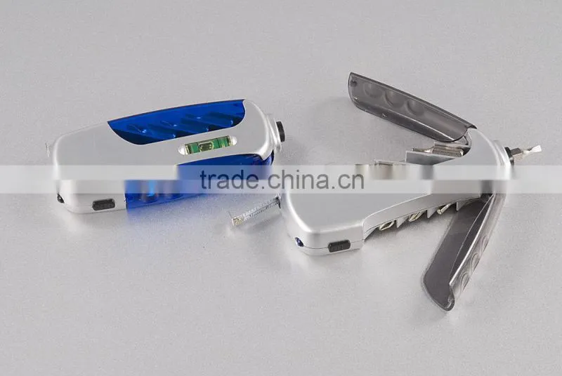Pormotion multi-functional Mini tool kit with led light