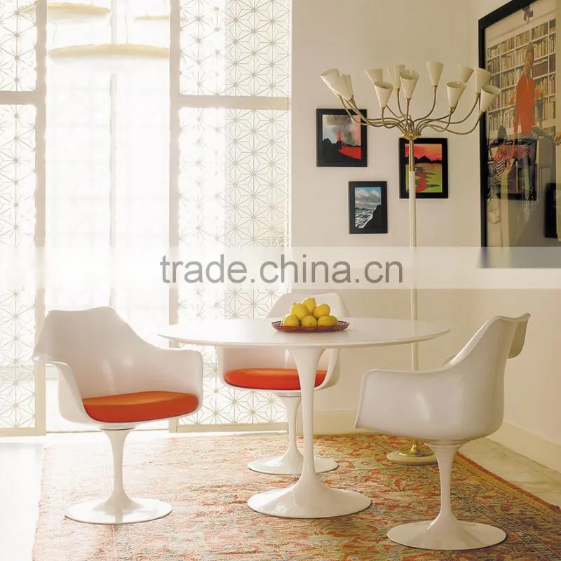 Round Coffee Table, Cafe Table, White Coffee Table CT-605F