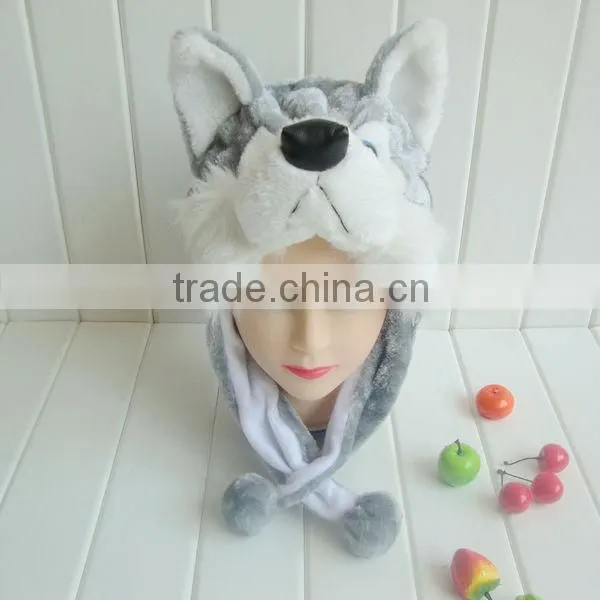 Winter animal hat for promotion