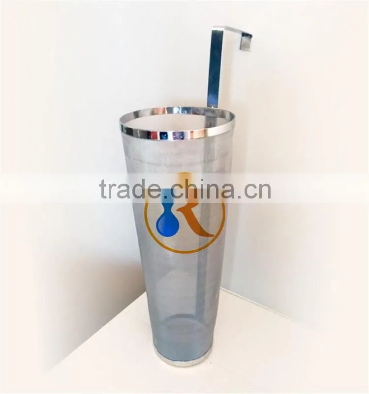 300 Micron 6'x14" Stainless Steel 304 Homebrew Beer Keg Filter Hop