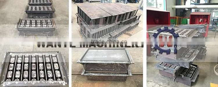 WANTE BRAND QT4-24 Block making machine assembled deivering to customer make more money