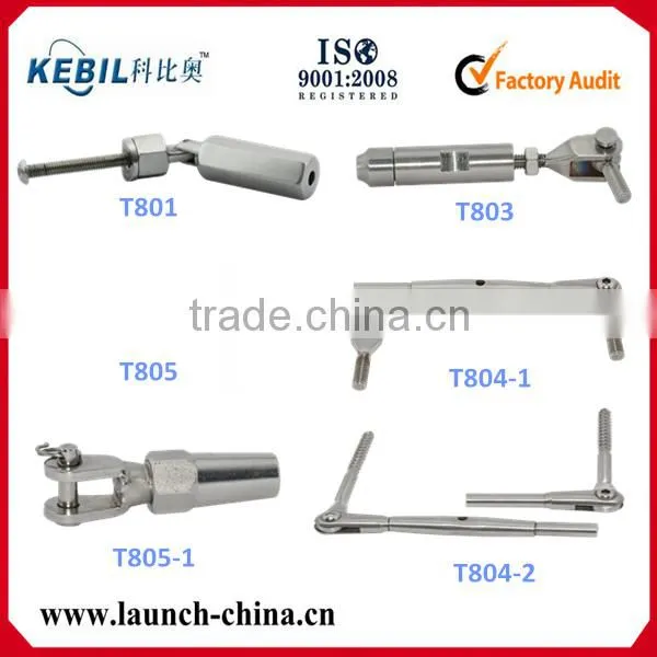 Wrought iron porch railings stainless steel wire tensioner