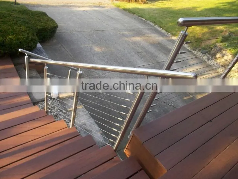 cable wire rope railing stainless steel railings balcony railing designs