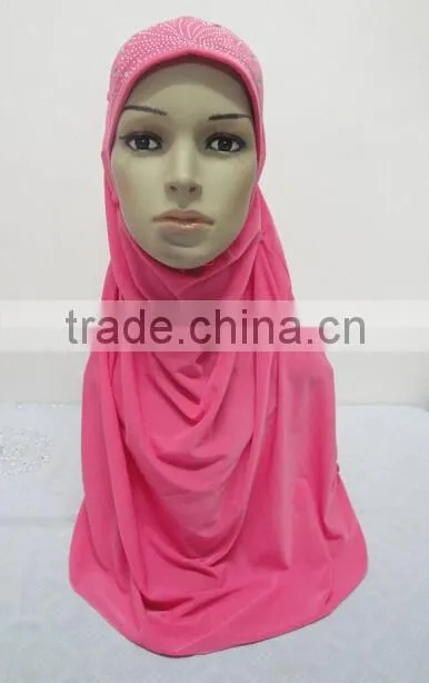 H293 latest muslim hijab with buttons,muslim scarf