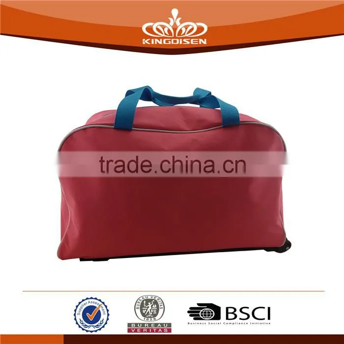 fashion pink travel bag for traveling