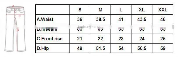 2015 new design women black jogger pants factory in china