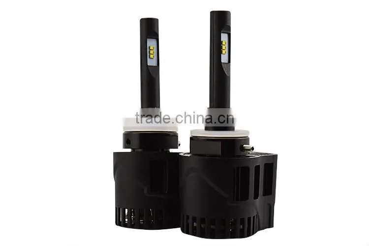 Super bright Mini size P6 Led car Headlight Bulbs 12v 6400LM H1 H3 H4 H7 H8 H11 H16 9006 9005 9007 9004 base available