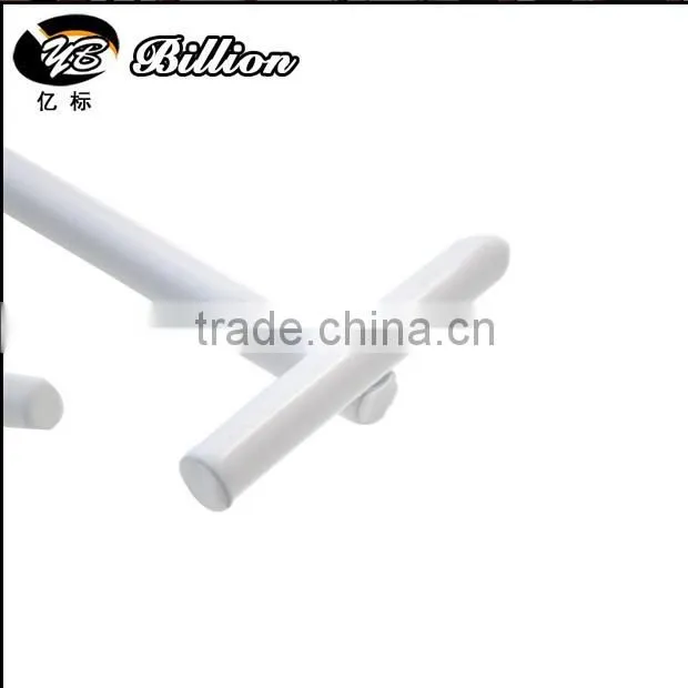 High Quality Display Tube bar double line hooks with pirce tag holder