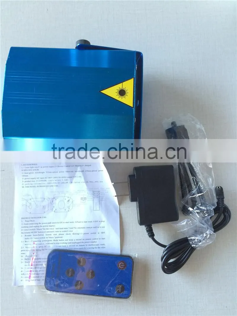 High Quality Green and Red Mini Laser Stage Lighting Wholesale 24 in 1