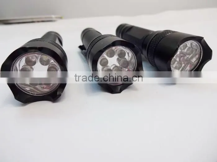 Onlystar GS-8104 bulk led flashlights 6 led cheap multi color led flashlight
