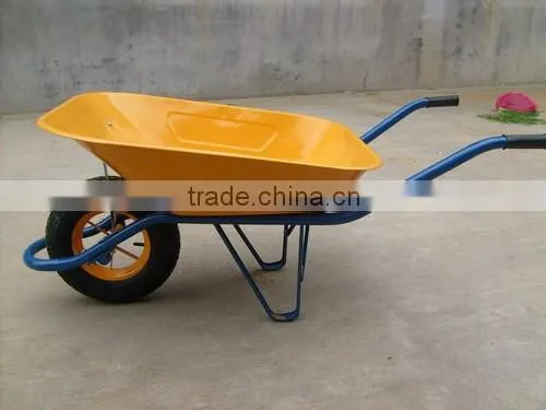13inch solid rubber wheel for wheel barrow stianless tray cart Wb6400