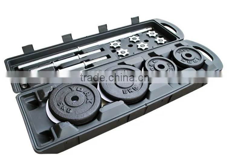 50kg painting dumbbell /barbell sets