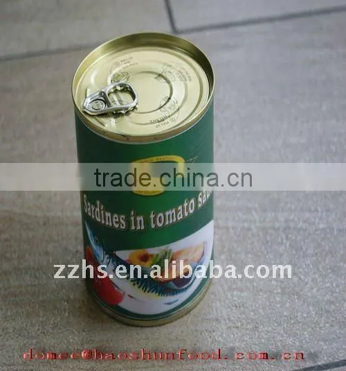 FDA Approval Canned Sardine Fish In Tomato Sauce