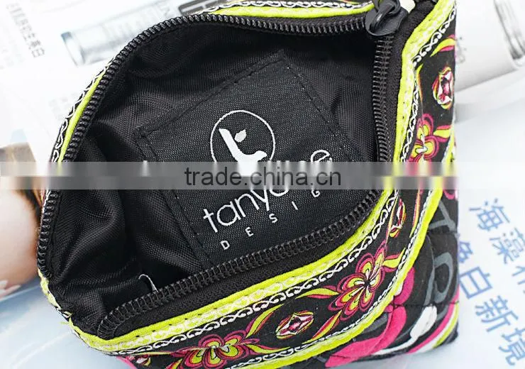 2013 canvas vinatge decorative pattern fashion wallet wholesale
