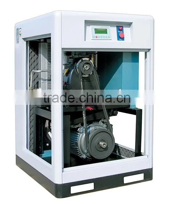 CE belt drive rotary screw air compressor with ROTORCOMP air end LW-10