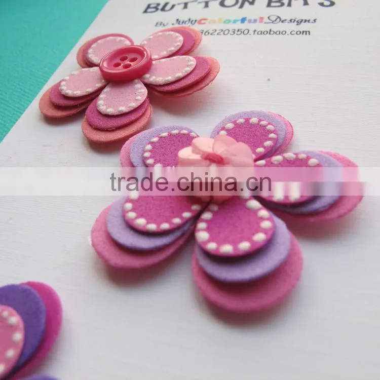 3d cartoon felt wall sticker craft for kids