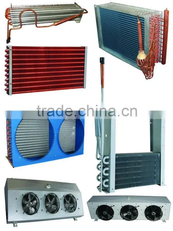 condenser and evaporator