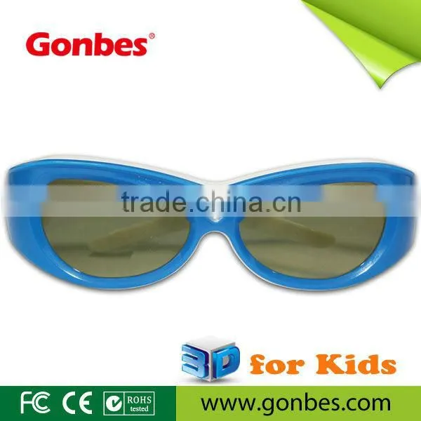 Kids Size 3d glasses for DLP-LINK projector