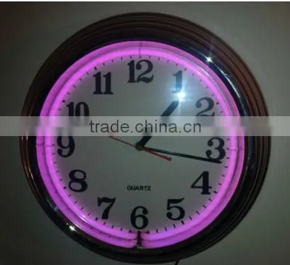 Promotional Neon Clock Distributor