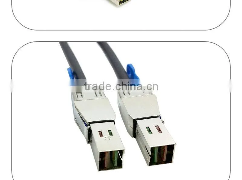 External 1m Mini SAS HD SFF-8644 to SFF-8644 high density cable