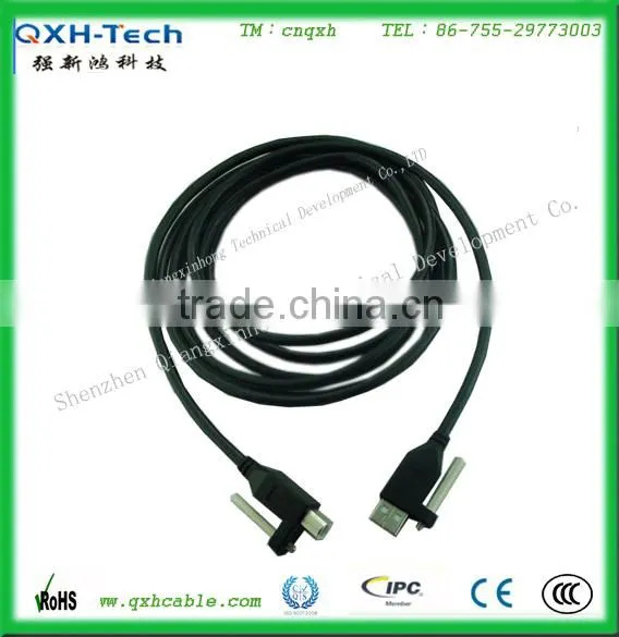 usb2.0 cable locking screw
