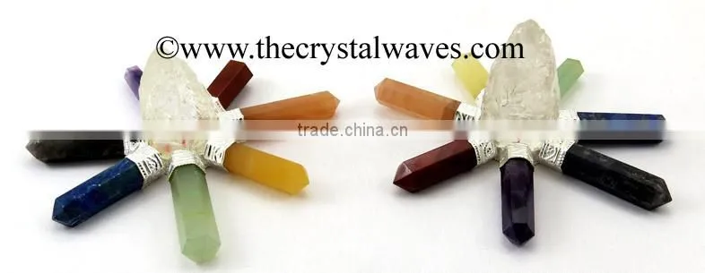 Black Obsidian Rough Point Chakra Pencil Energy Generator