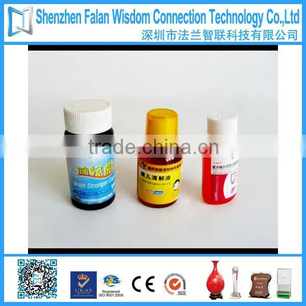 Custom 100% factory-directed quality paper pill Bottle Labels printing