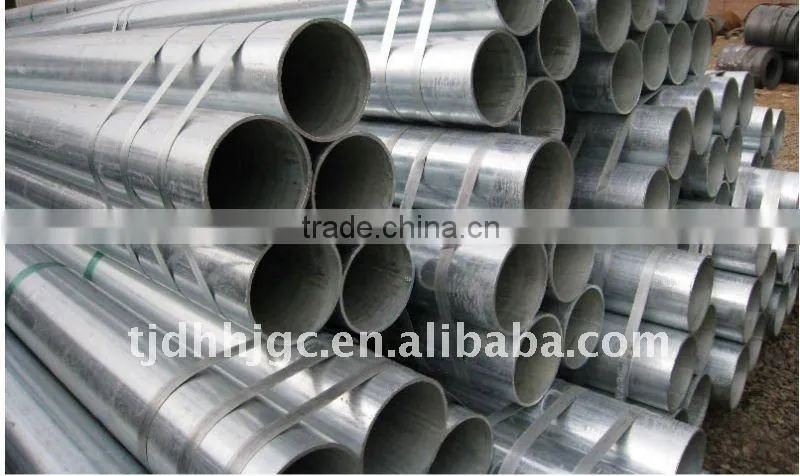 best supplier from china ERW galvanized steel pipe
