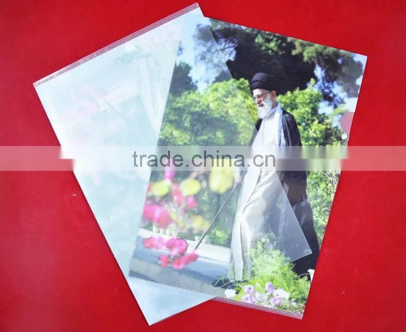 2016 wholesale new document file folder full color printing custom a4 size paper folder