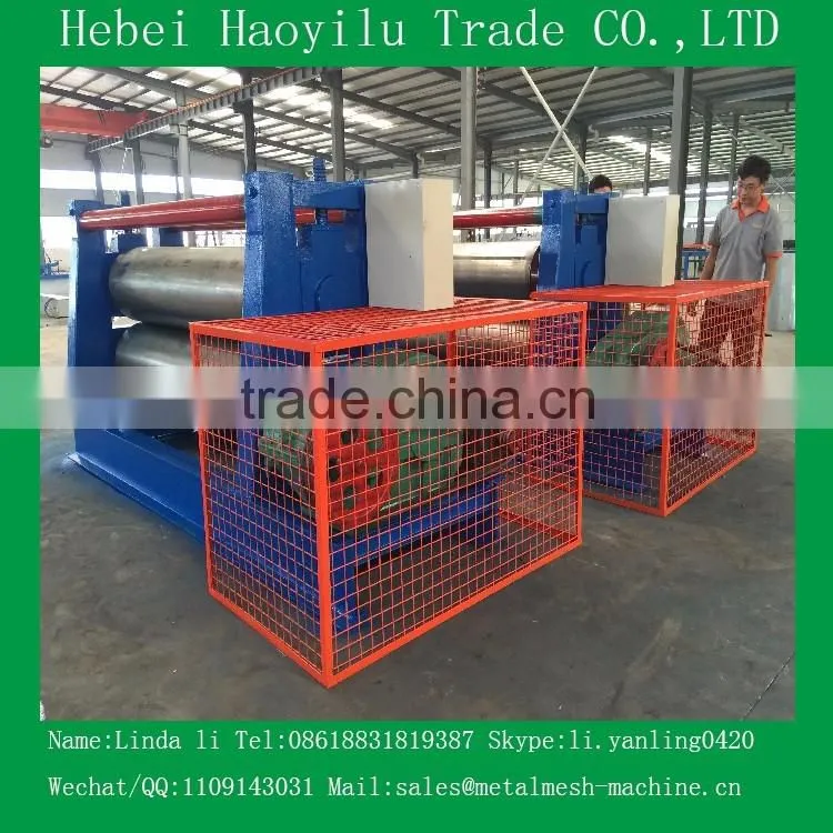 Automatic Expanded Metal Mesh Flatting Machine Factory