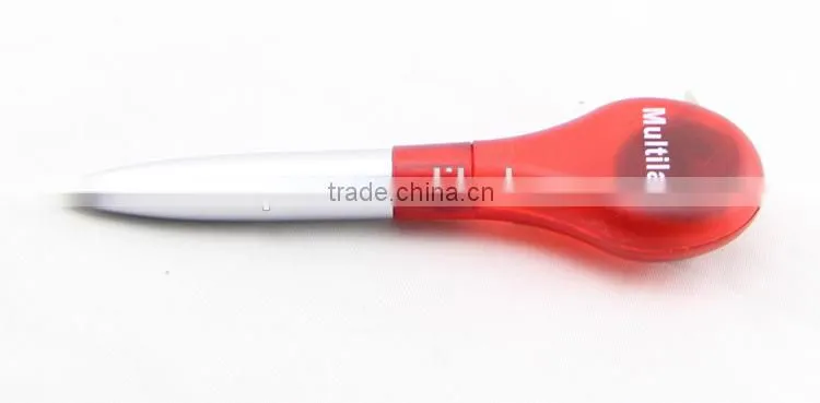 touch screen stylus pen with highlighter&straight screwdriver