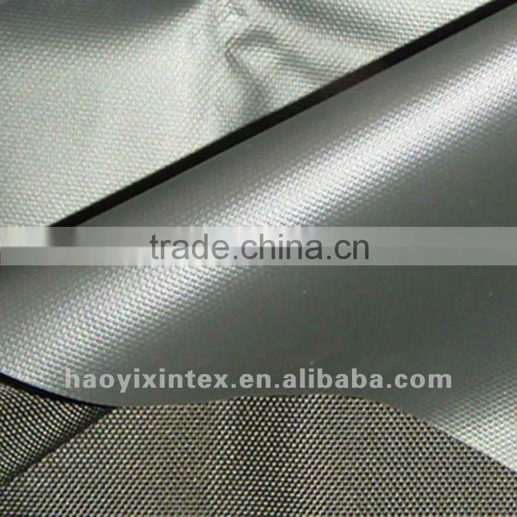 100% polyester 150d oxford fabric pvc coated fabric