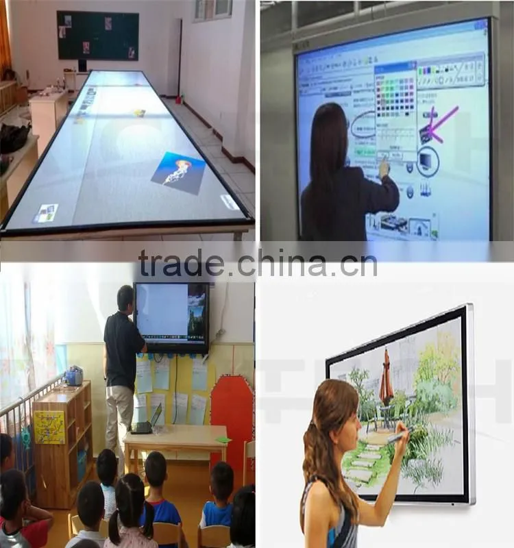 Promotion! RichTech low price interactive capacitiveinteractive touch foil or touch frame