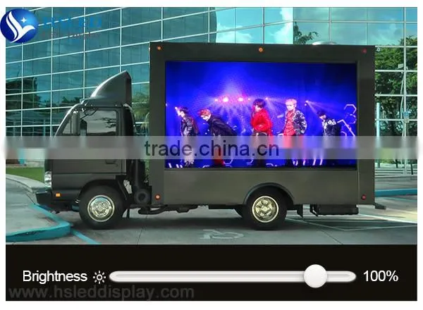 projector advertising outdoor P3,P4,P5,P6,P7.62 rental SMD full color led display rucks for sale