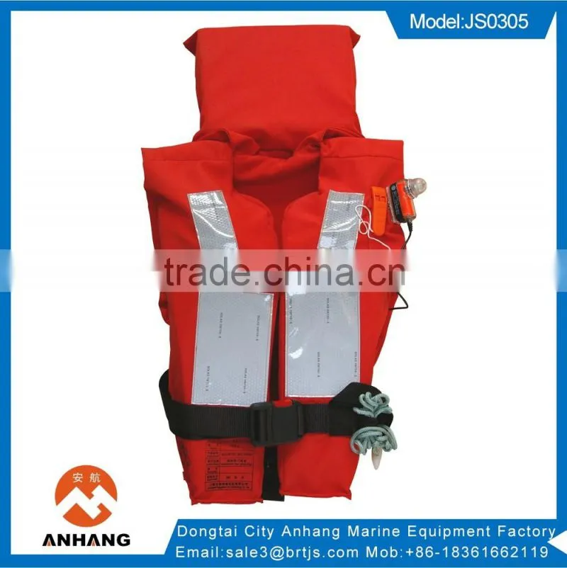 solas approved foam life jacket