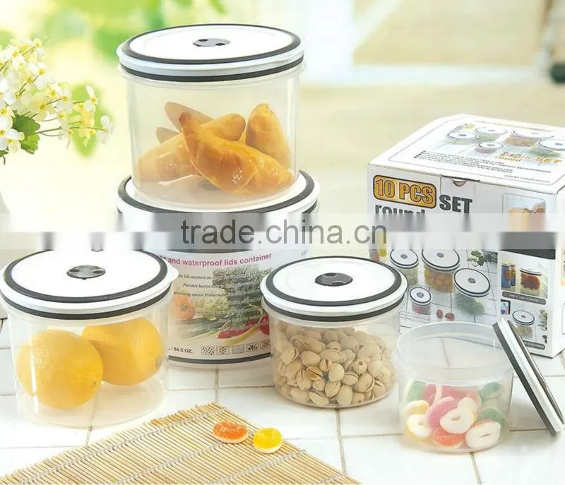 10pcs waterproof stackable cookie container GL9055-B